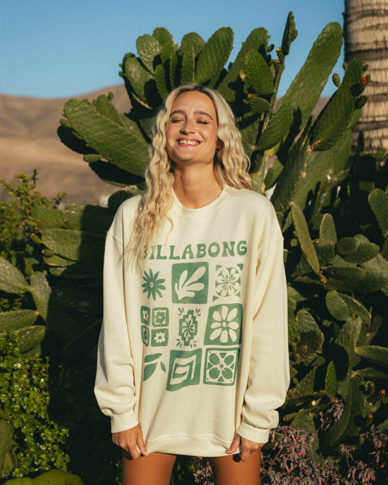 Ride In Crew Sweatshirt | Whitecap Billabong