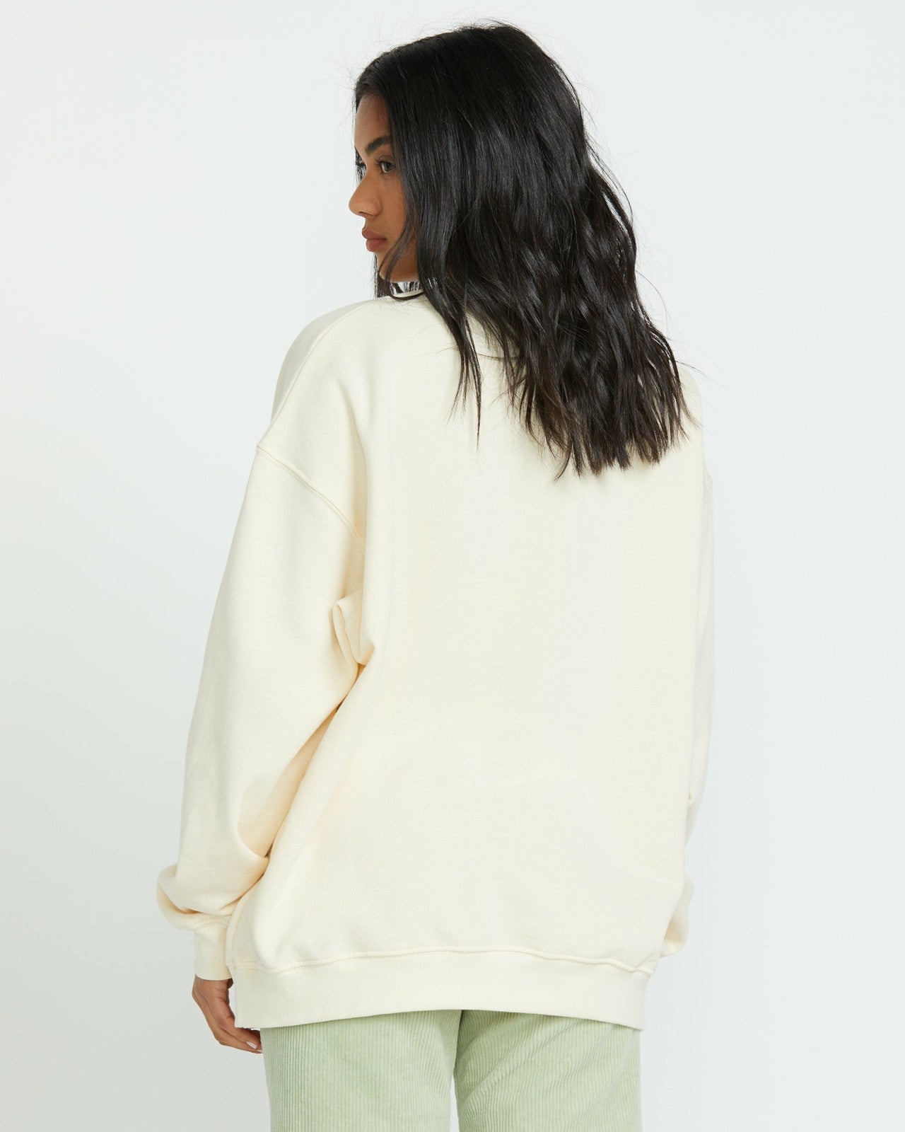 Ride In Crew Sweatshirt | Whitecap1 Billabong