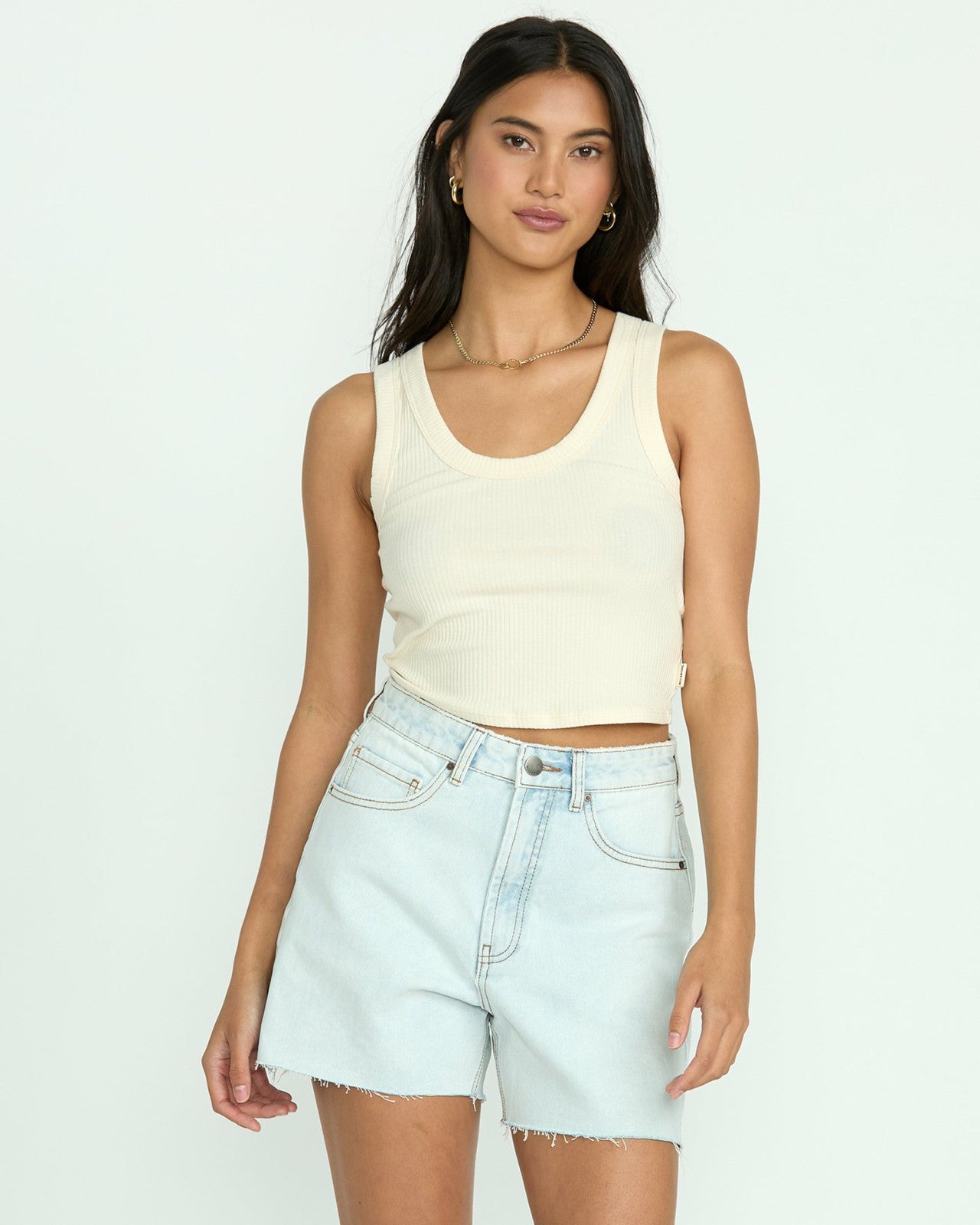 Riley Cut-Off Denim Shorts | Acid Wash Billabong