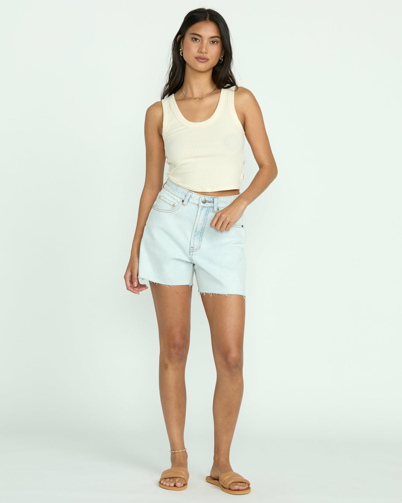 Riley Cut-Off Denim Shorts | Acid Wash Billabong