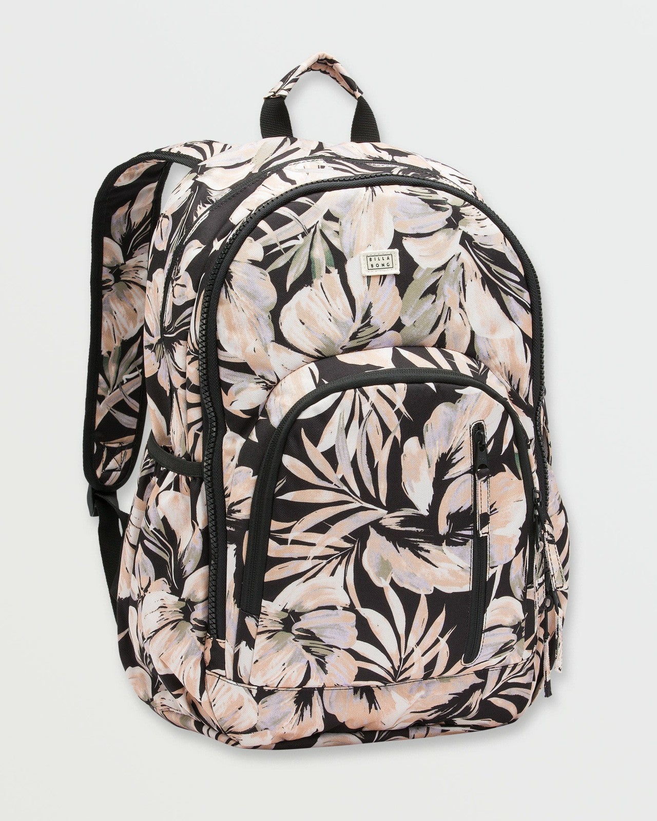 Roadie Backpack | Black Floral Billabong