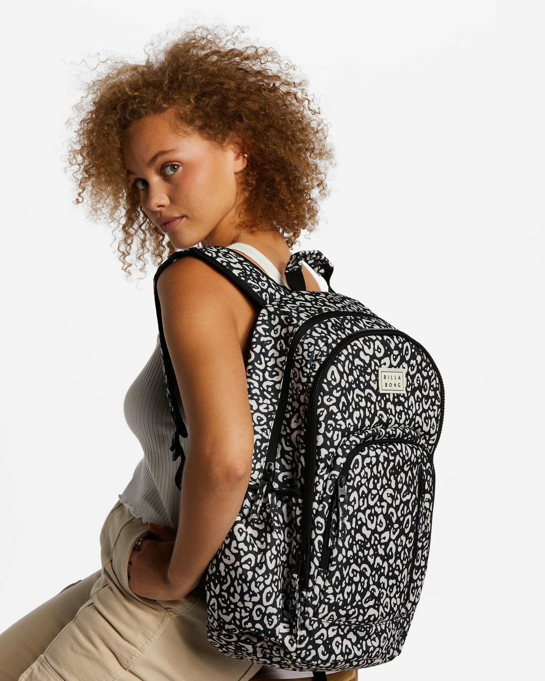 Roadie Backpack | Black Pebble Billabong