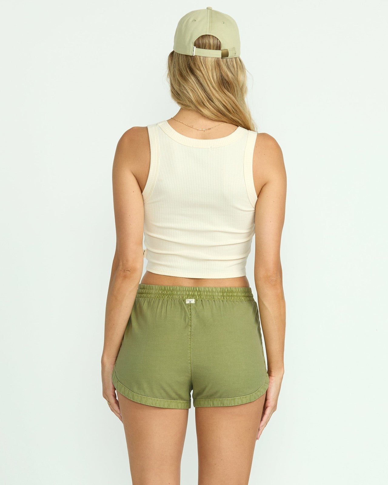 Road Trippin Elastic Waist Shorts | Avocado Billabong