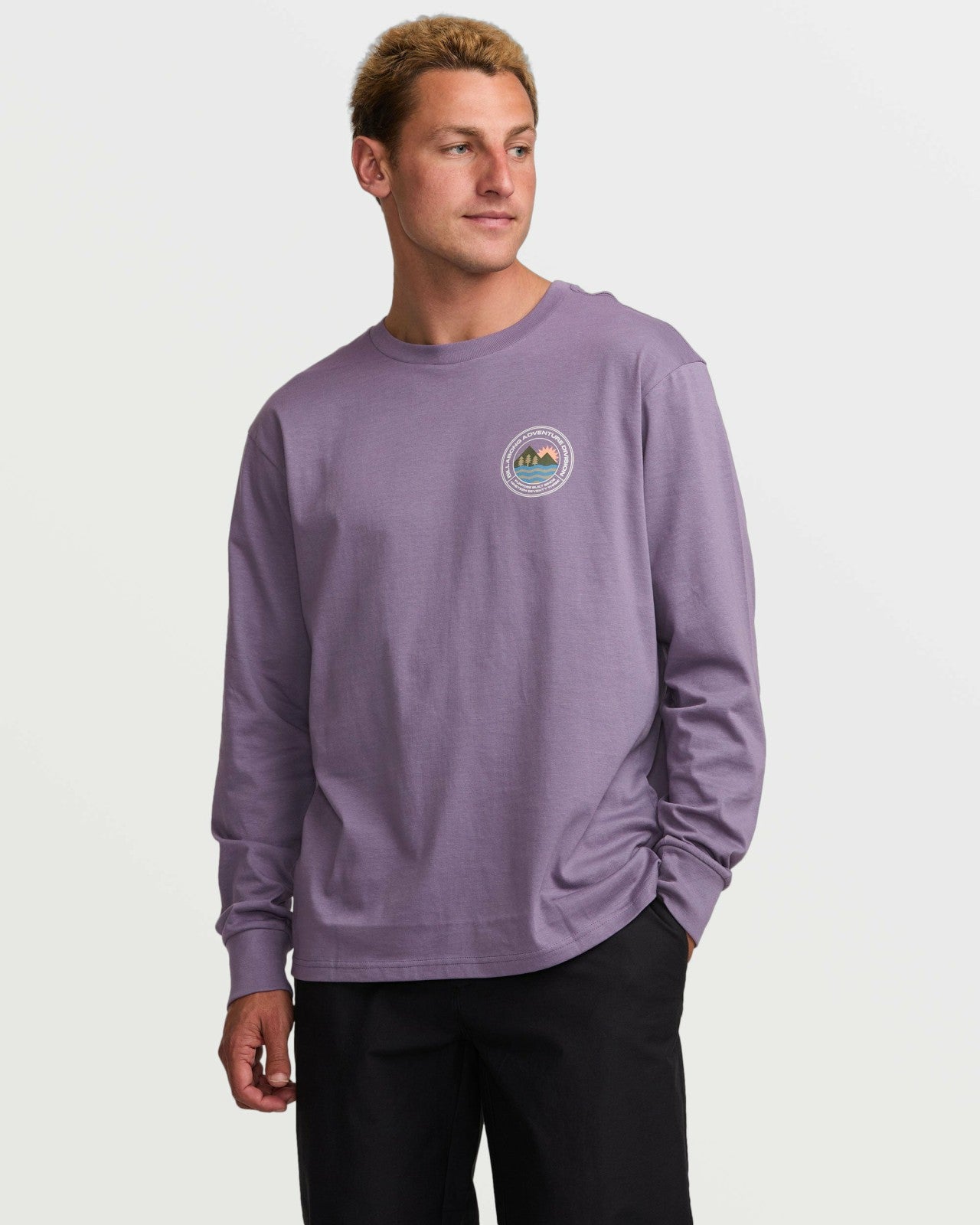 Rockies A/Div Long Sleeve Tee | Lavender Billabong