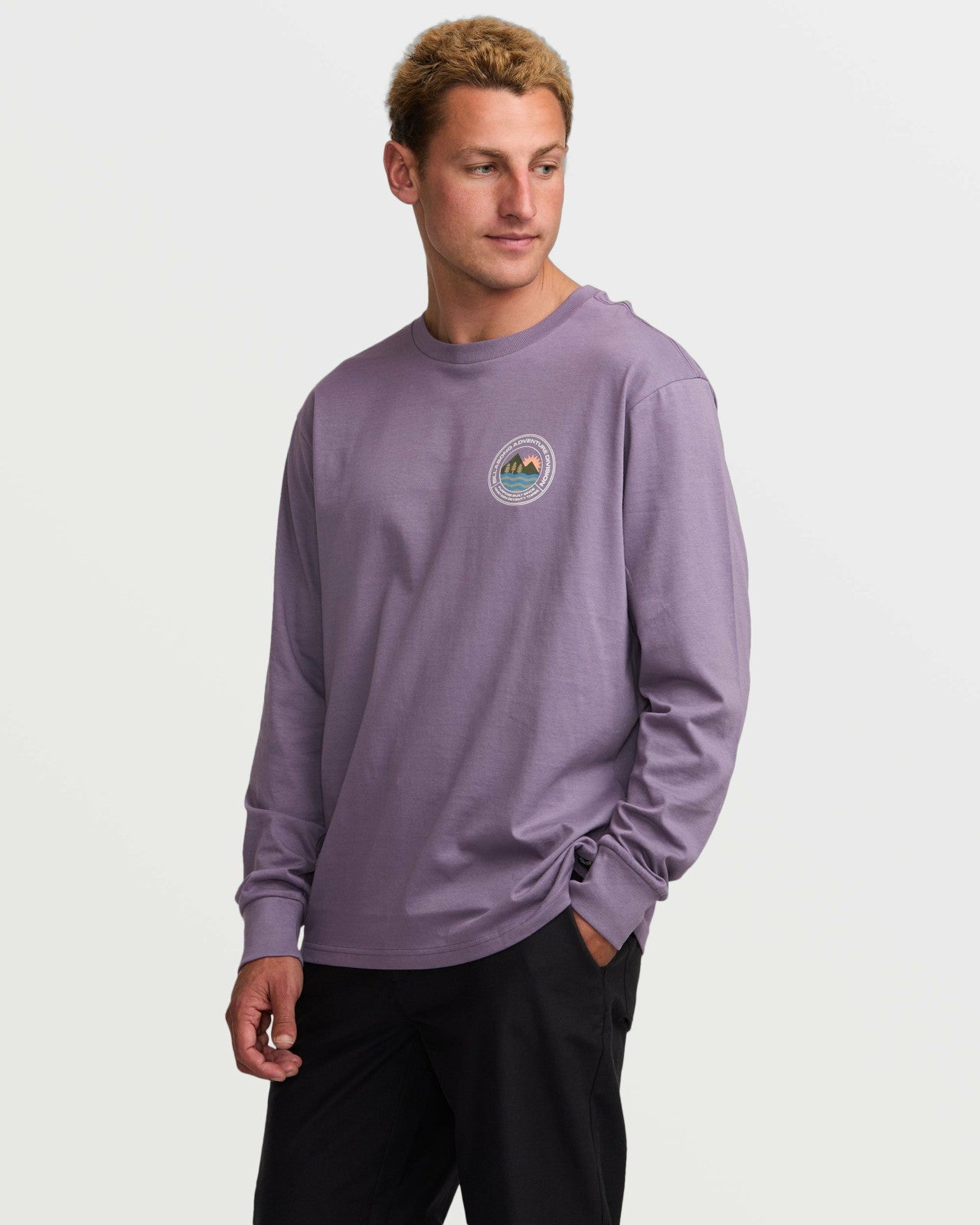 Rockies A/Div Long Sleeve Tee | Lavender Billabong
