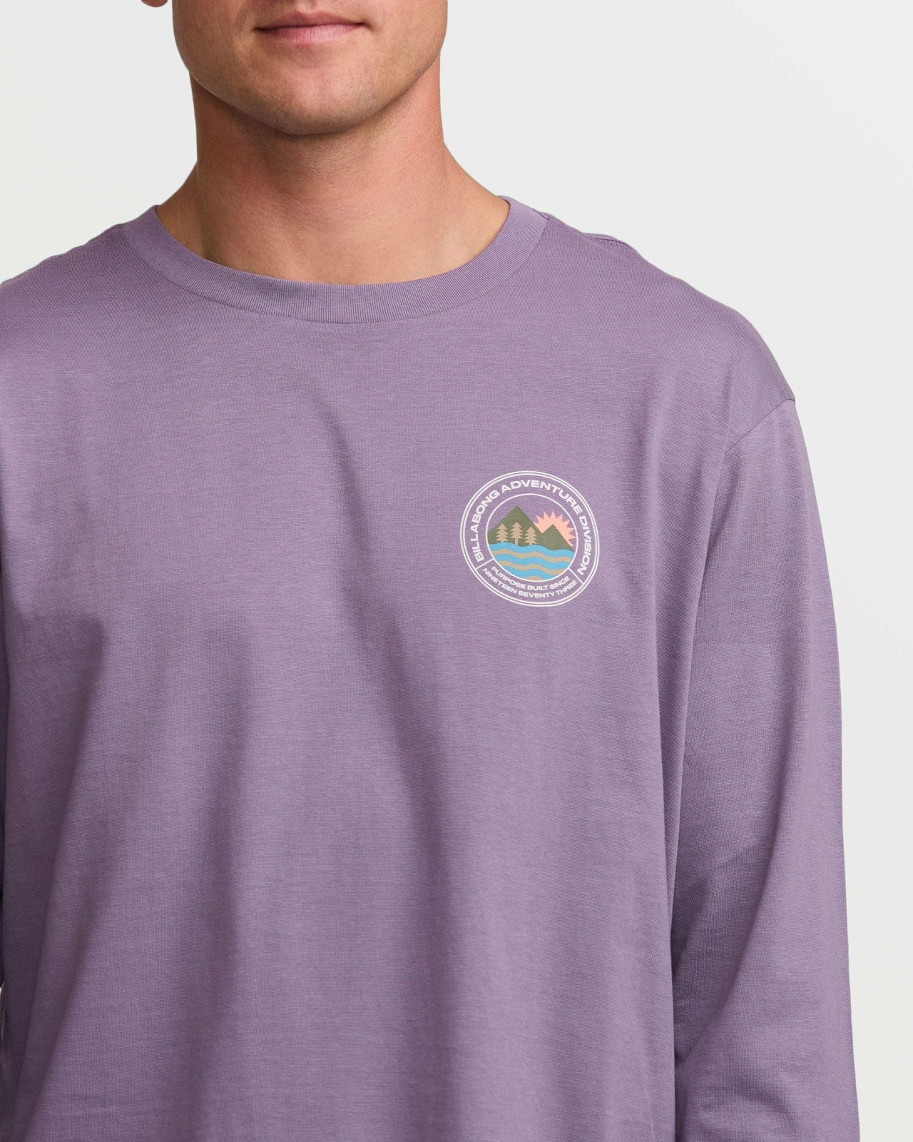 Rockies A/Div Long Sleeve Tee | Lavender Billabong