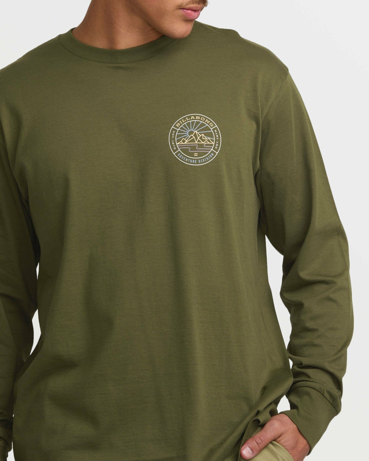 Rockies A/Div Long Sleeve Tee | Olive Billabong