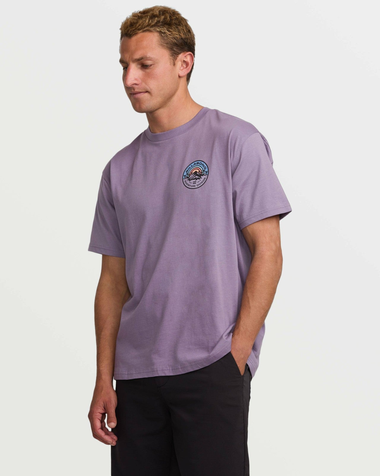 Rockies A/Div Tee | Lavender Billabong