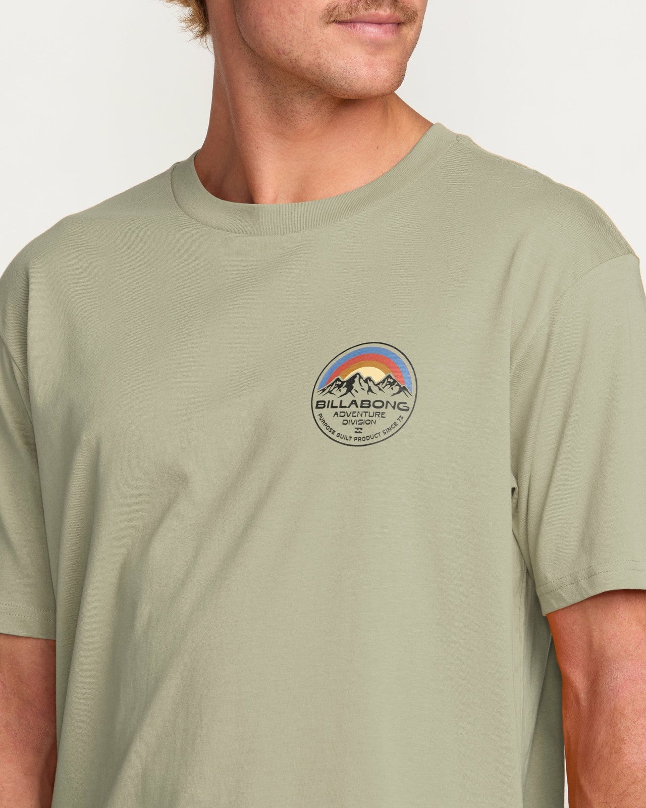 Rockies A/Div Tee | Sage Heather Billabong