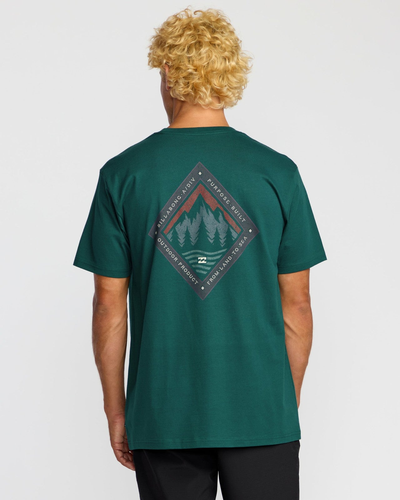 Rockies A/Div Short Sleeve T-Shirt | Spruce Green Billabong