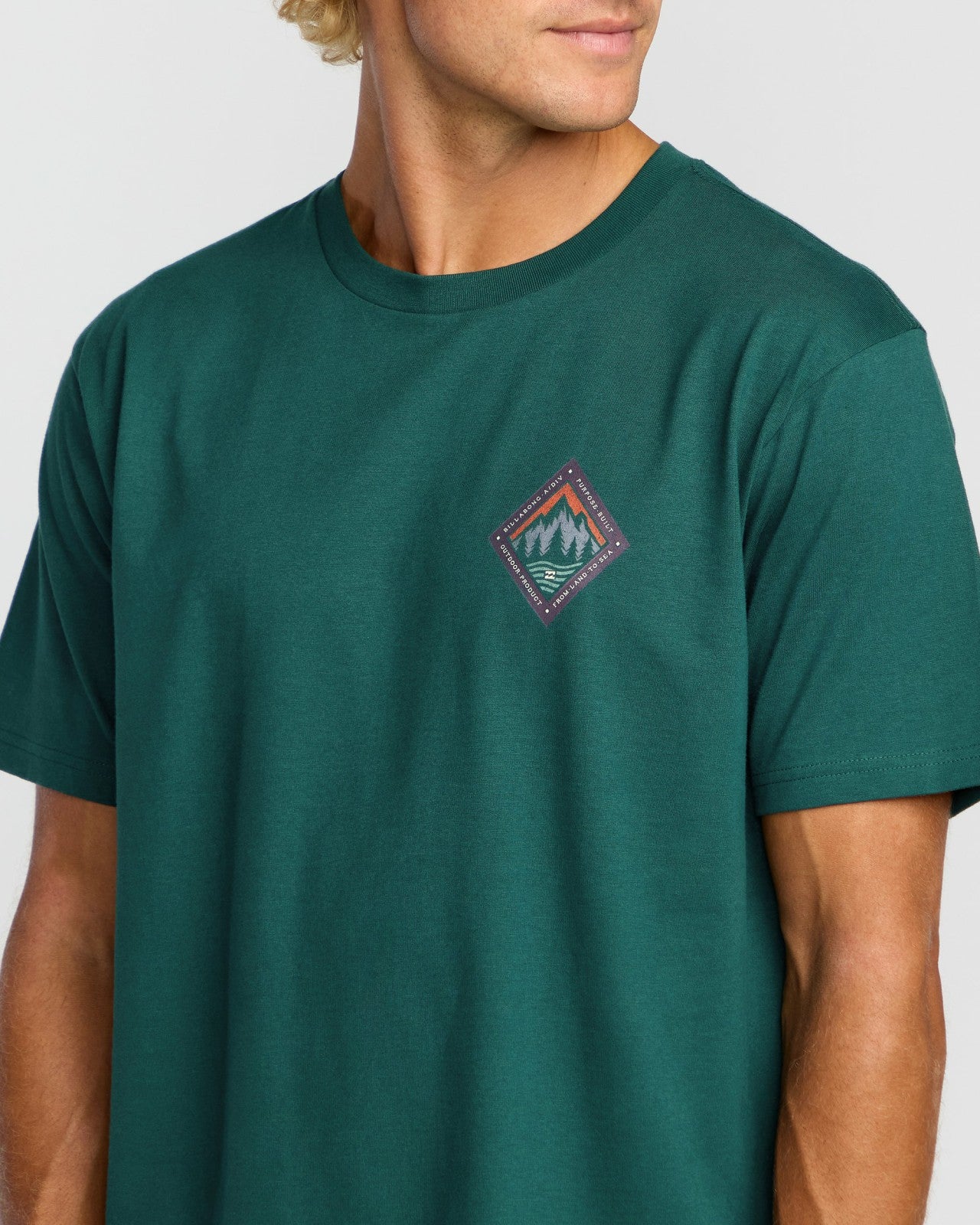 Rockies A/Div Short Sleeve T-Shirt | Spruce Green Billabong