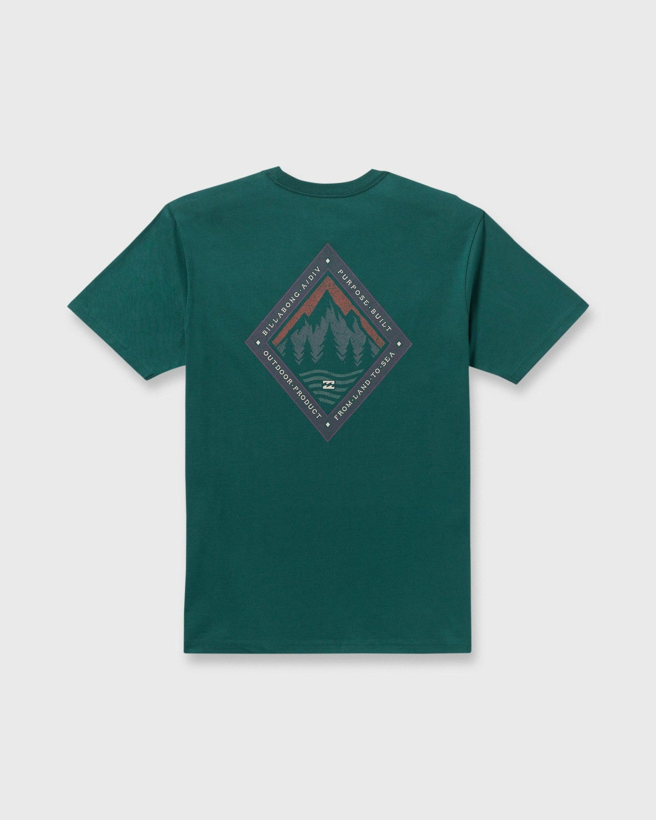 Rockies A/Div Short Sleeve T-Shirt | Spruce Green Billabong