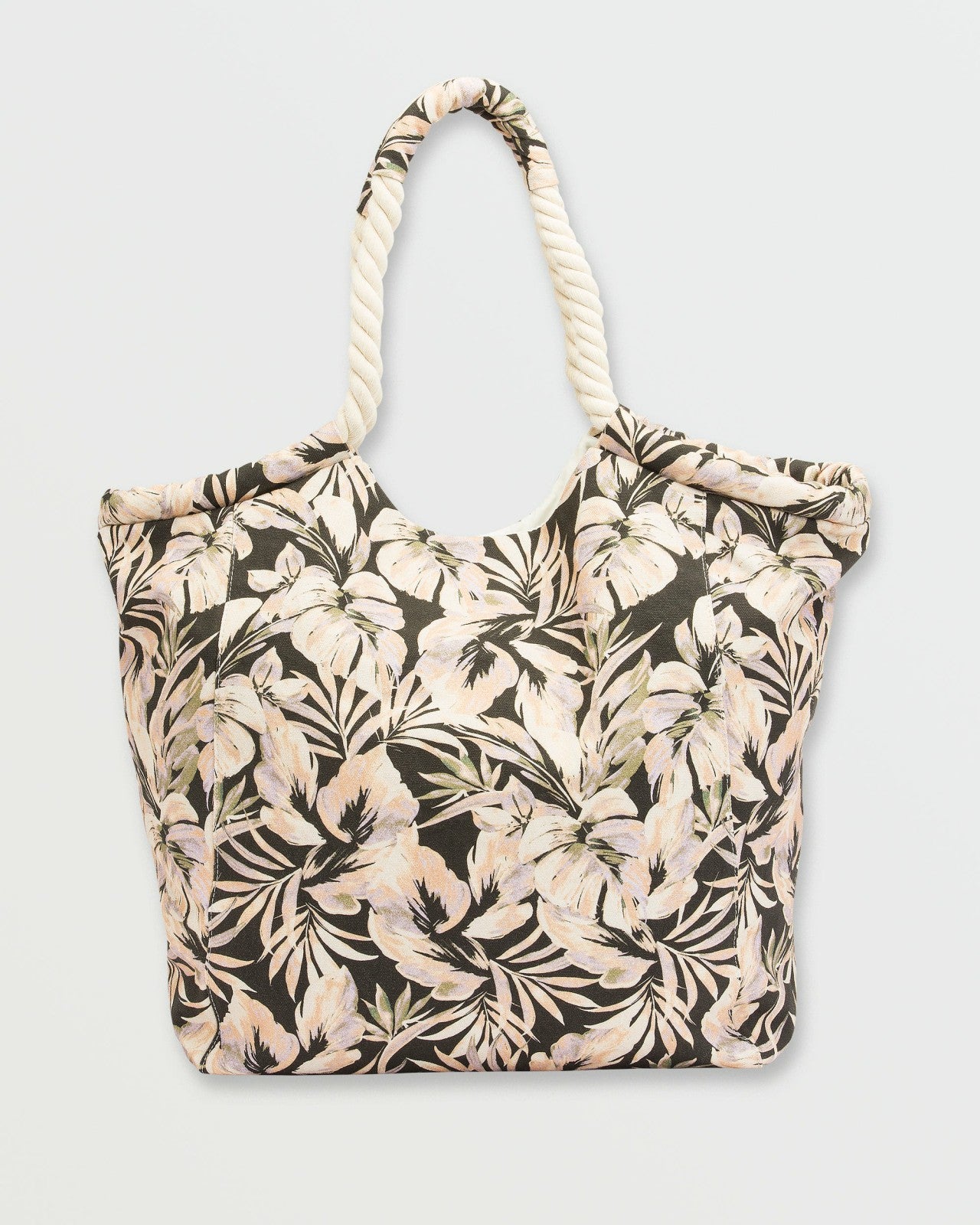 Rope Tote Bag | Black Floral Billabong