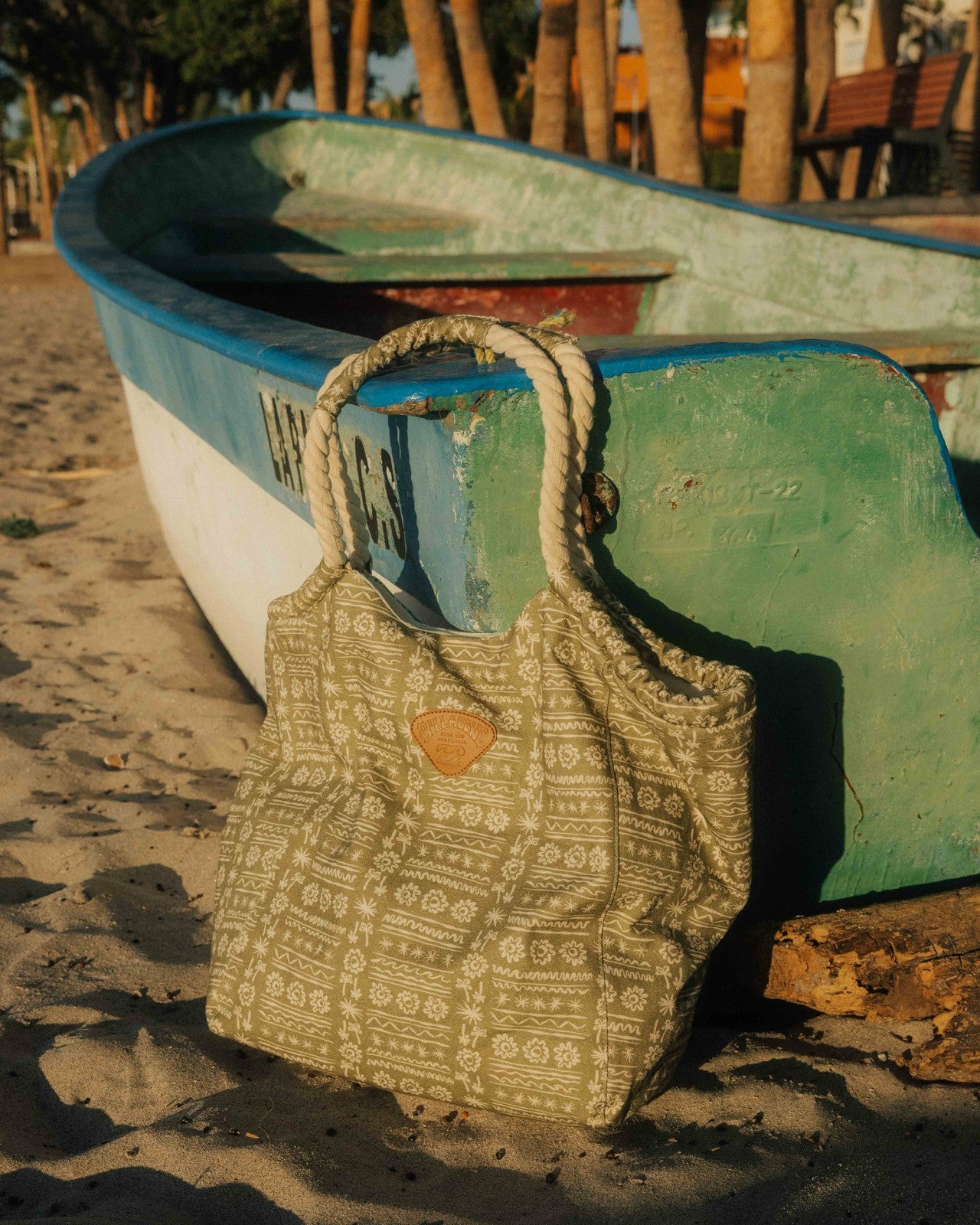 Rope Tote Bag | Green Tea Billabong