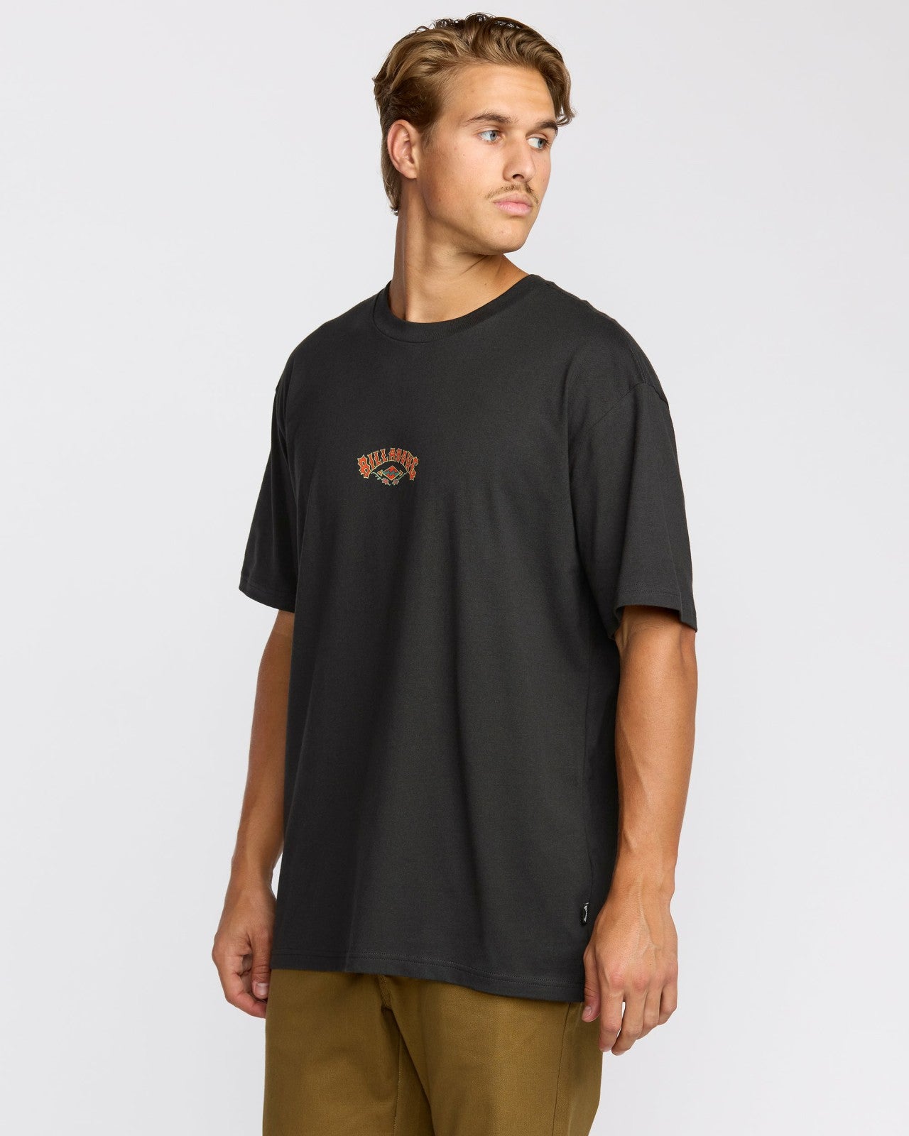 Rose Arch Regular Short Sleeve T-Shirt | Washed Black Billabong