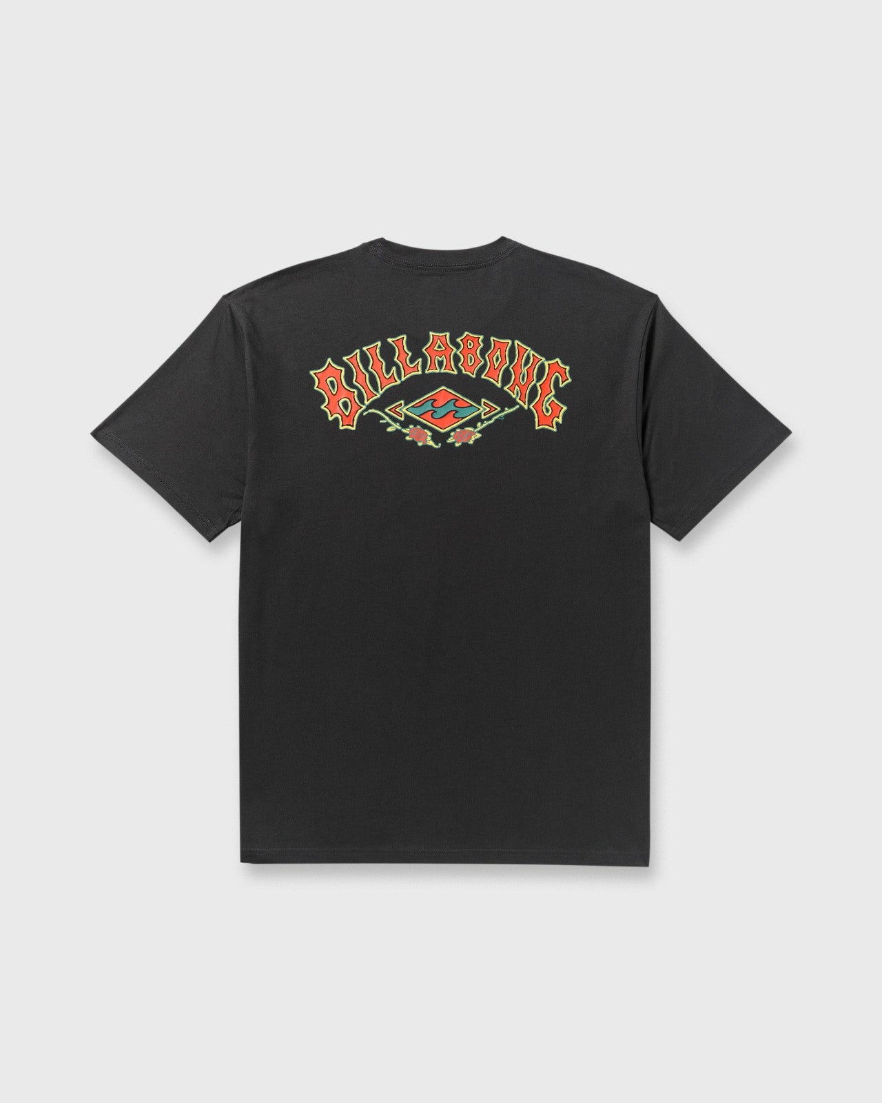 Rose Arch Regular Short Sleeve T-Shirt | Washed Black Billabong