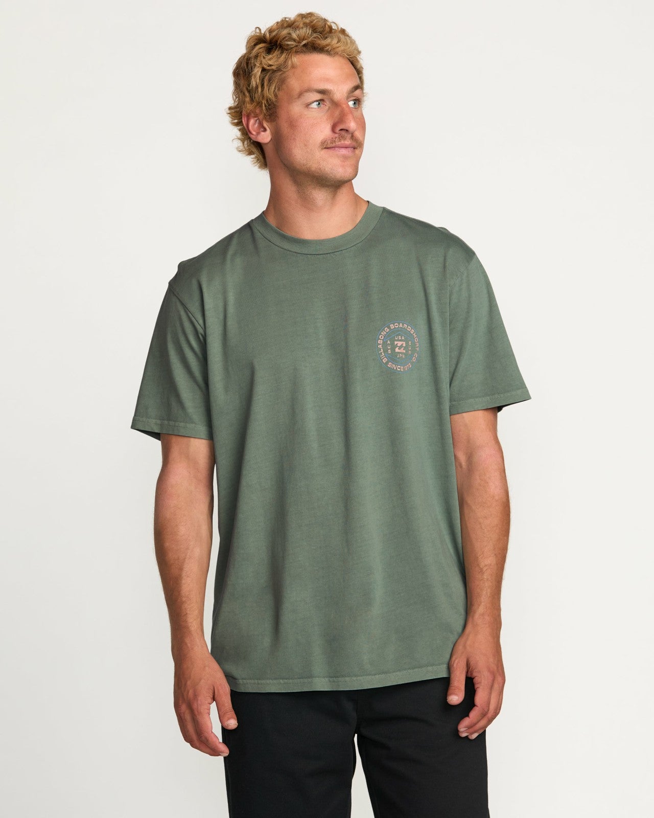 Rotation Premium Wave Wash Tee | Pine Billabong