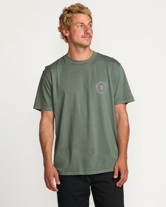Rotation Premium Wave Wash Tee | Pine Billabong