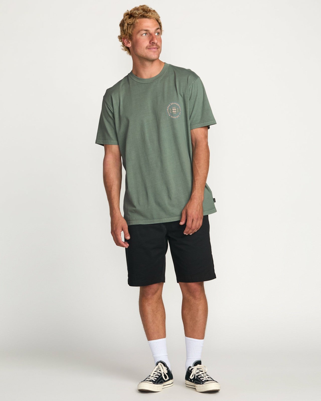 Rotation Premium Wave Wash Tee | Pine Billabong