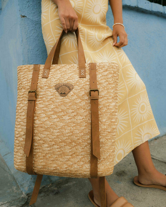 Ruhl Plage Straw Bag | Tan Billabong