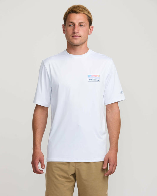 Runner Loose Fit Short Sleeve Surf Tee | White Billabong
