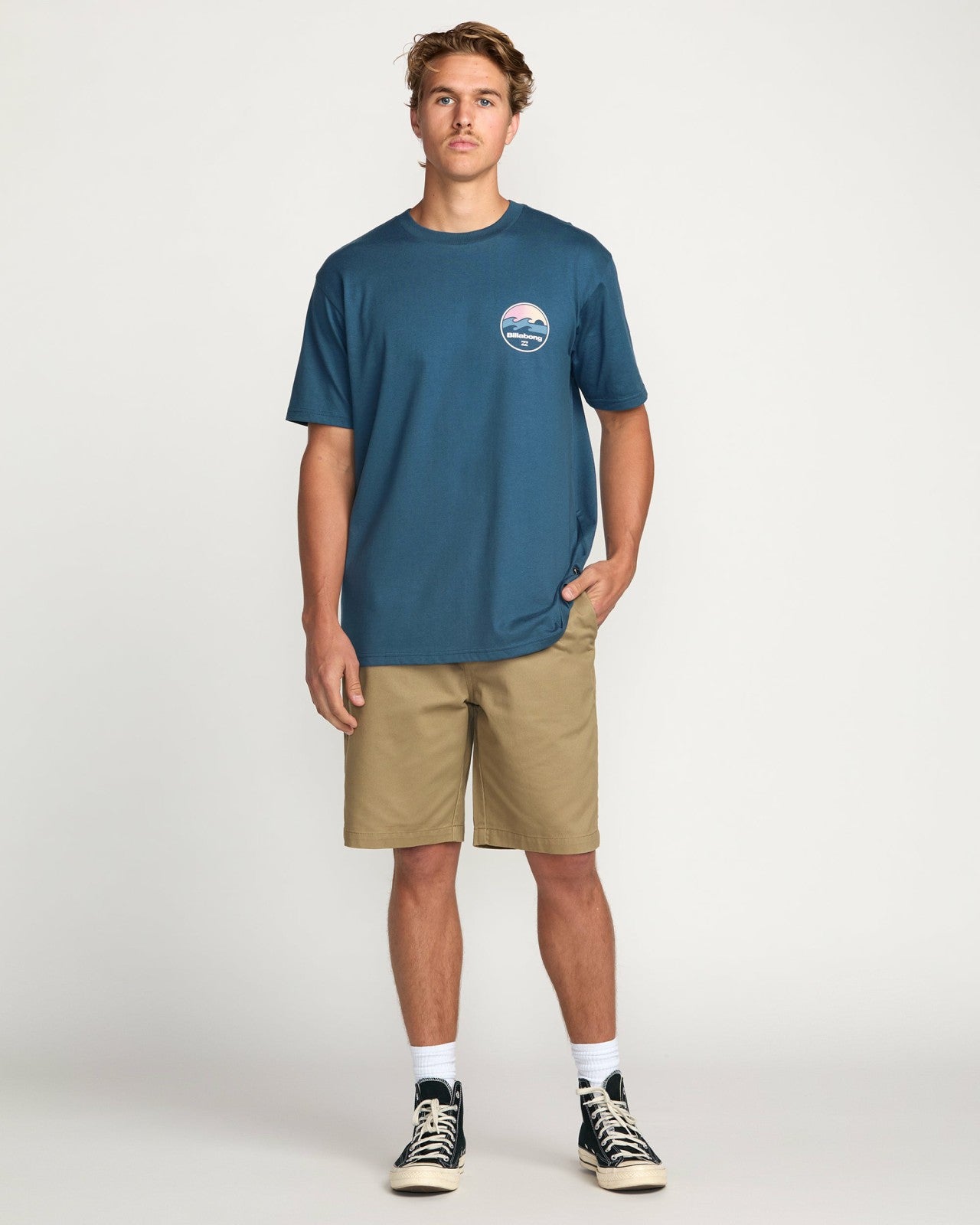 Runner Premium Tee | Deep Blue Billabong