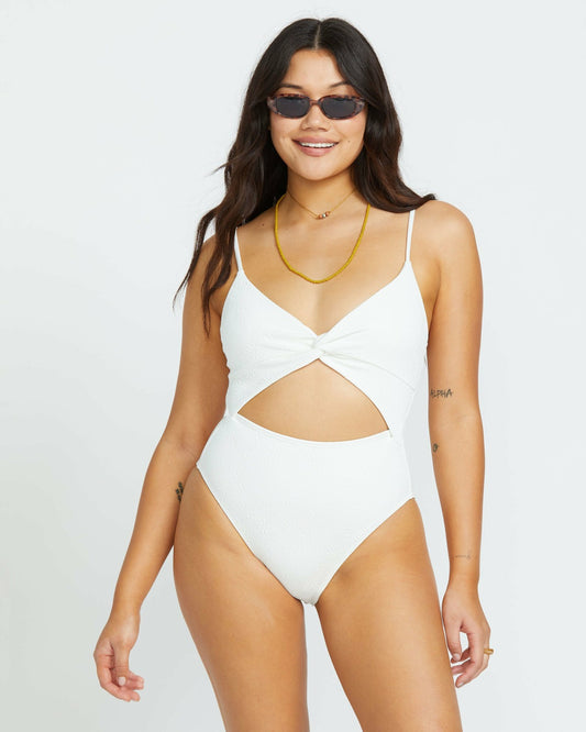 Salt And Sol Mika One-Piece Swimsuit | Salt Crystal Billabong