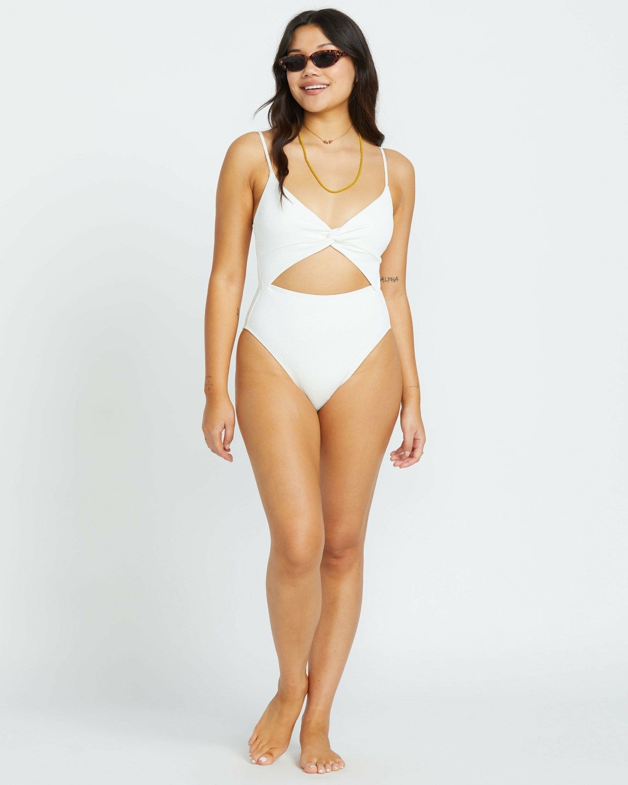 Salt And Sol Mika One-Piece Swimsuit | Salt Crystal Billabong