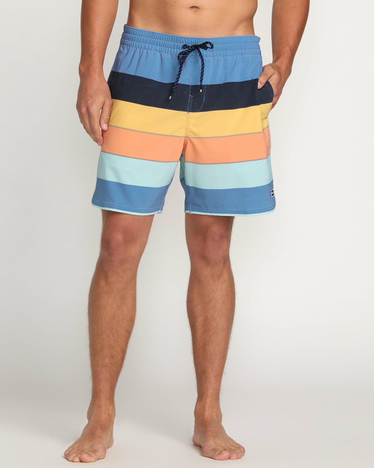 Sandbar Laybacks 17" Trunks | Carolina Blue Billabong
