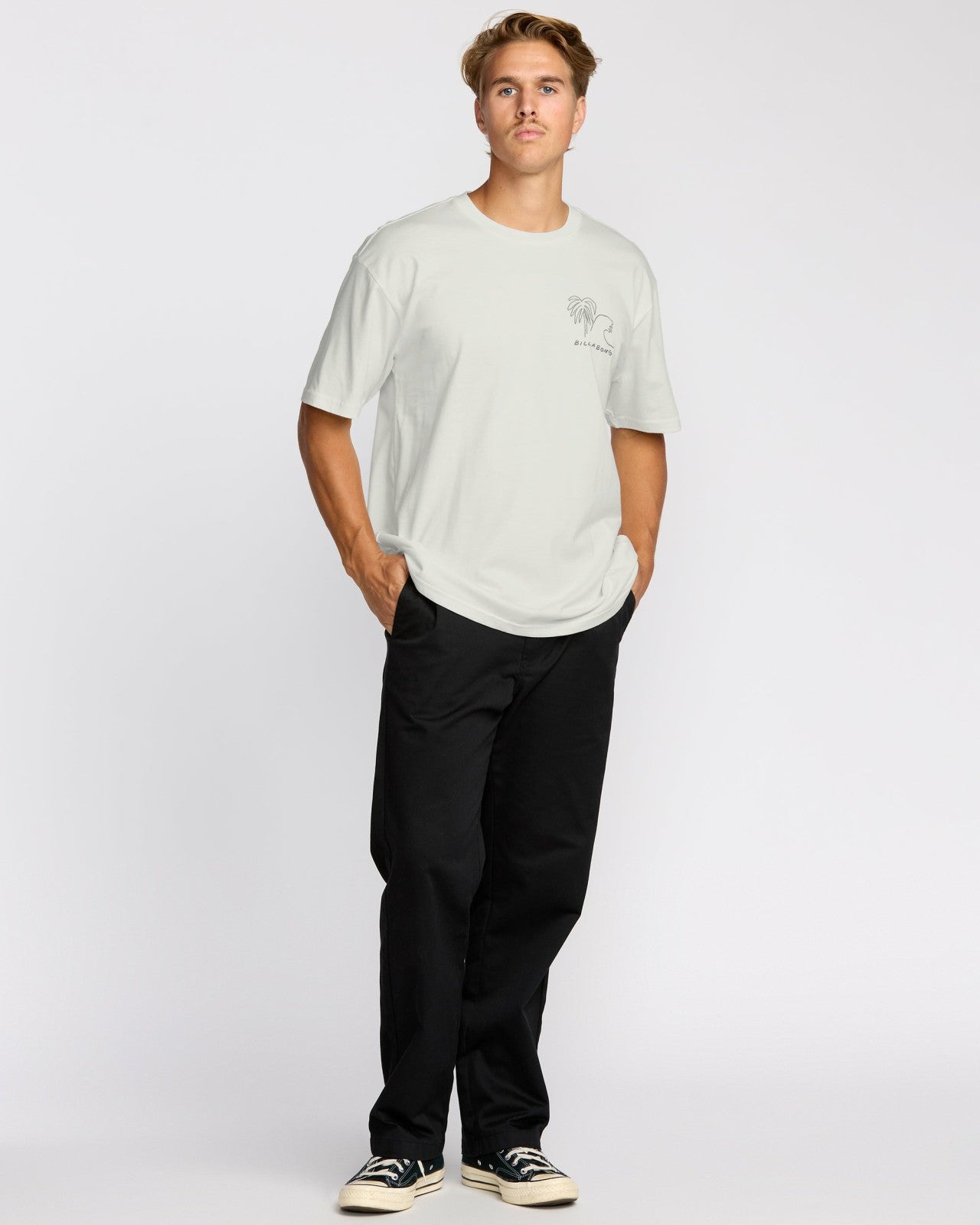 Scenes Regular Short Sleeve T-Shirt | Off White Billabong