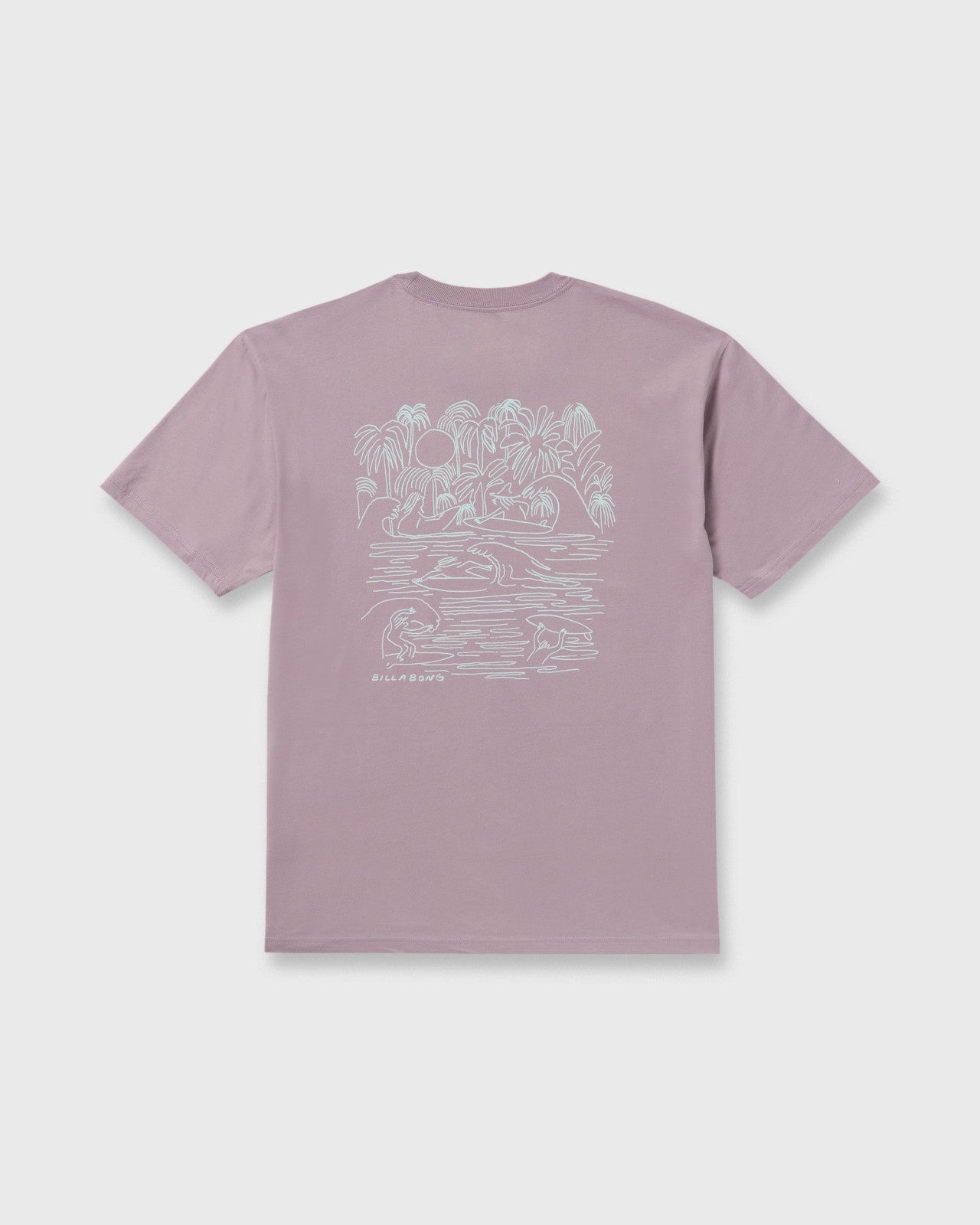 Scenes Regular Short Sleeve T-Shirt | Purple Ash Billabong