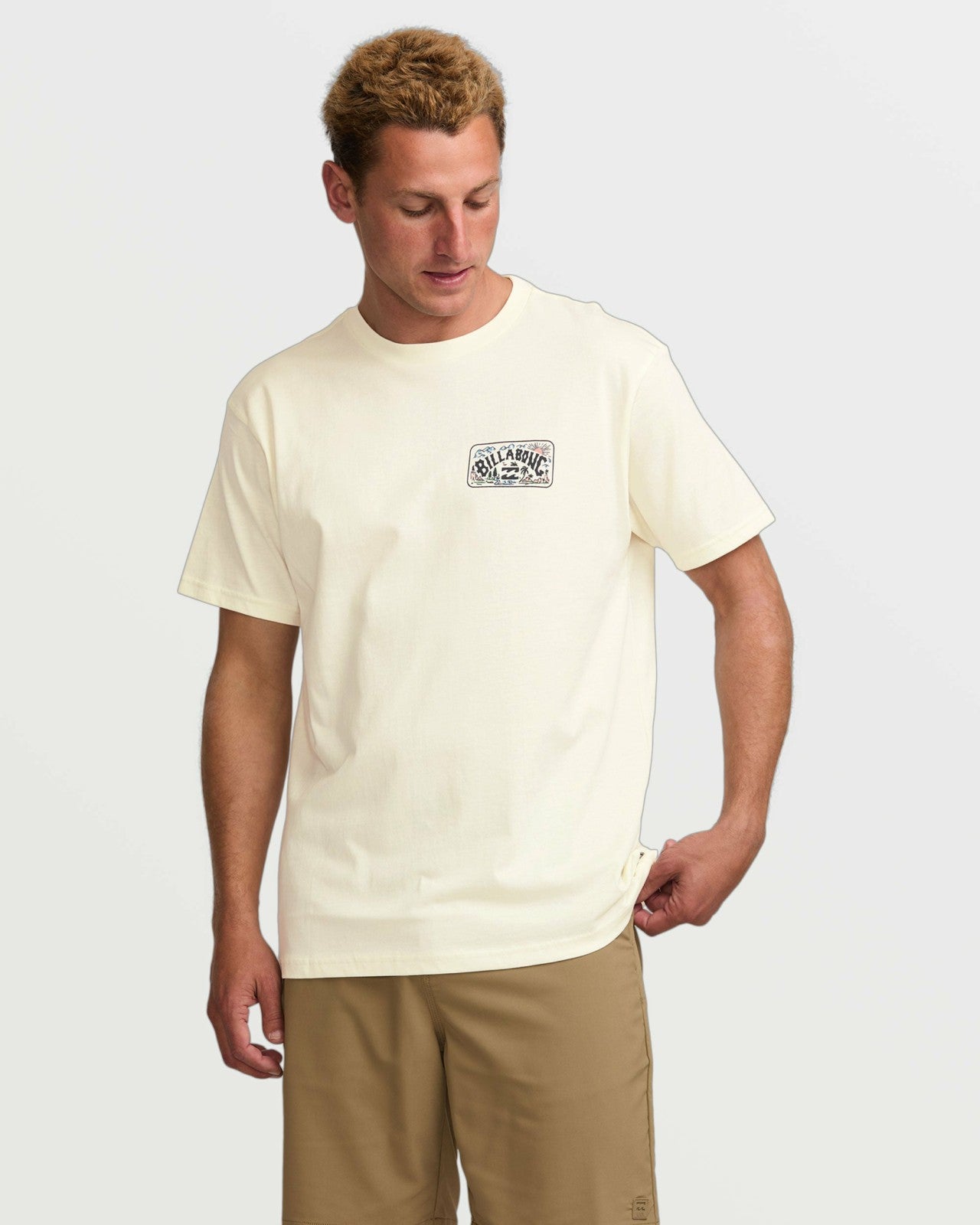 Scenic Arch A/Div Tee | Off White Billabong