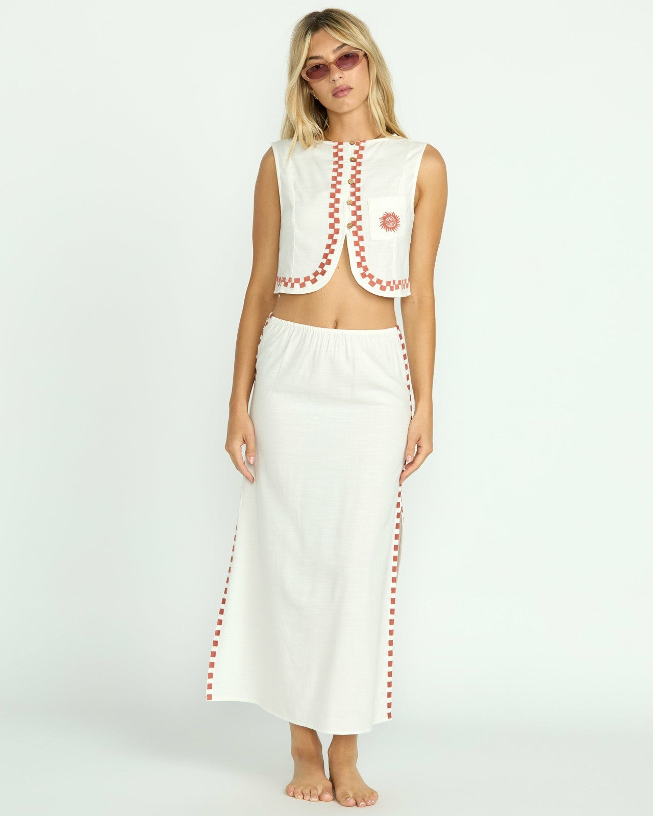 Secret Cove Skirt | Salt Crystal Billabong