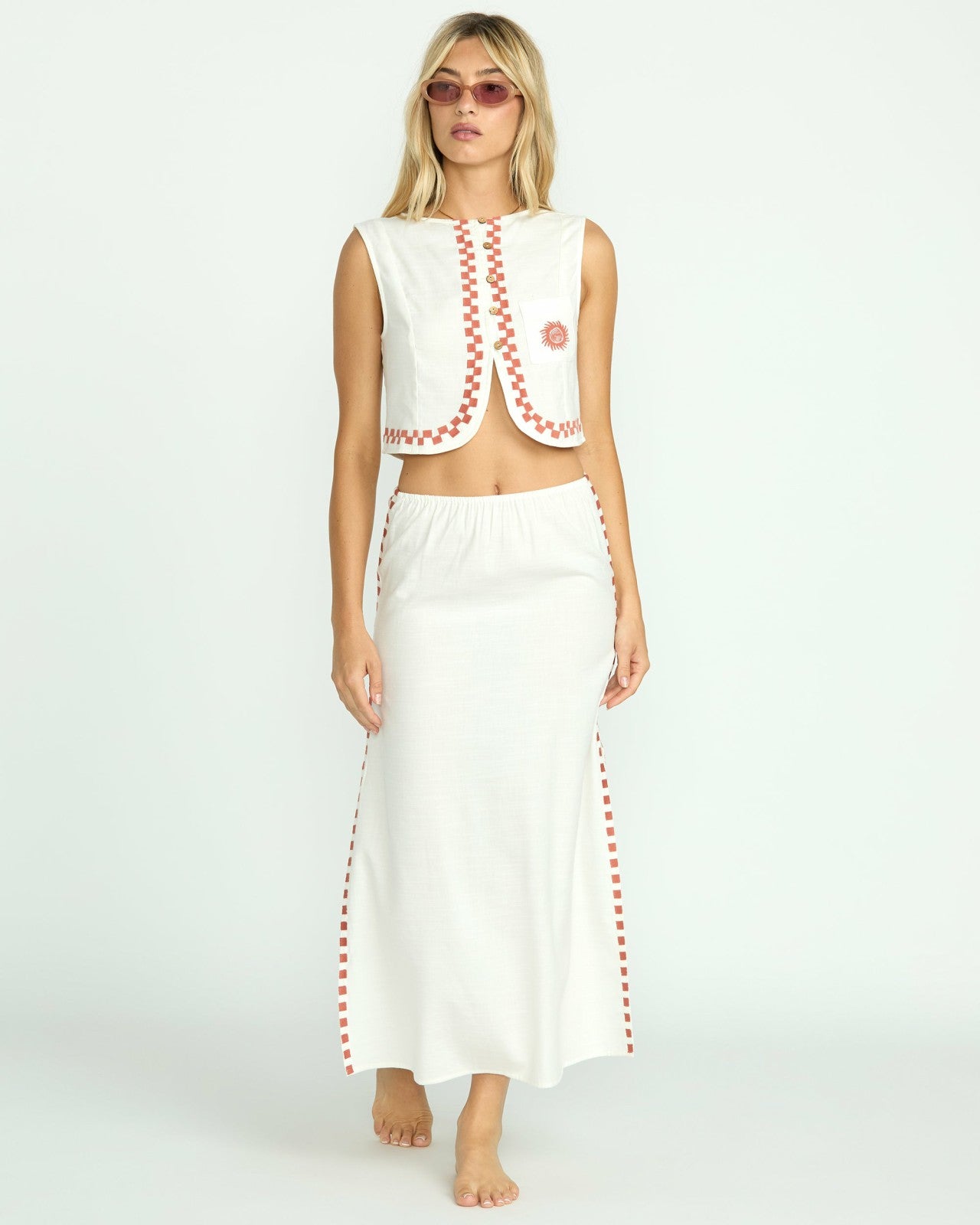 Secret Cove Skirt | Salt Crystal Billabong