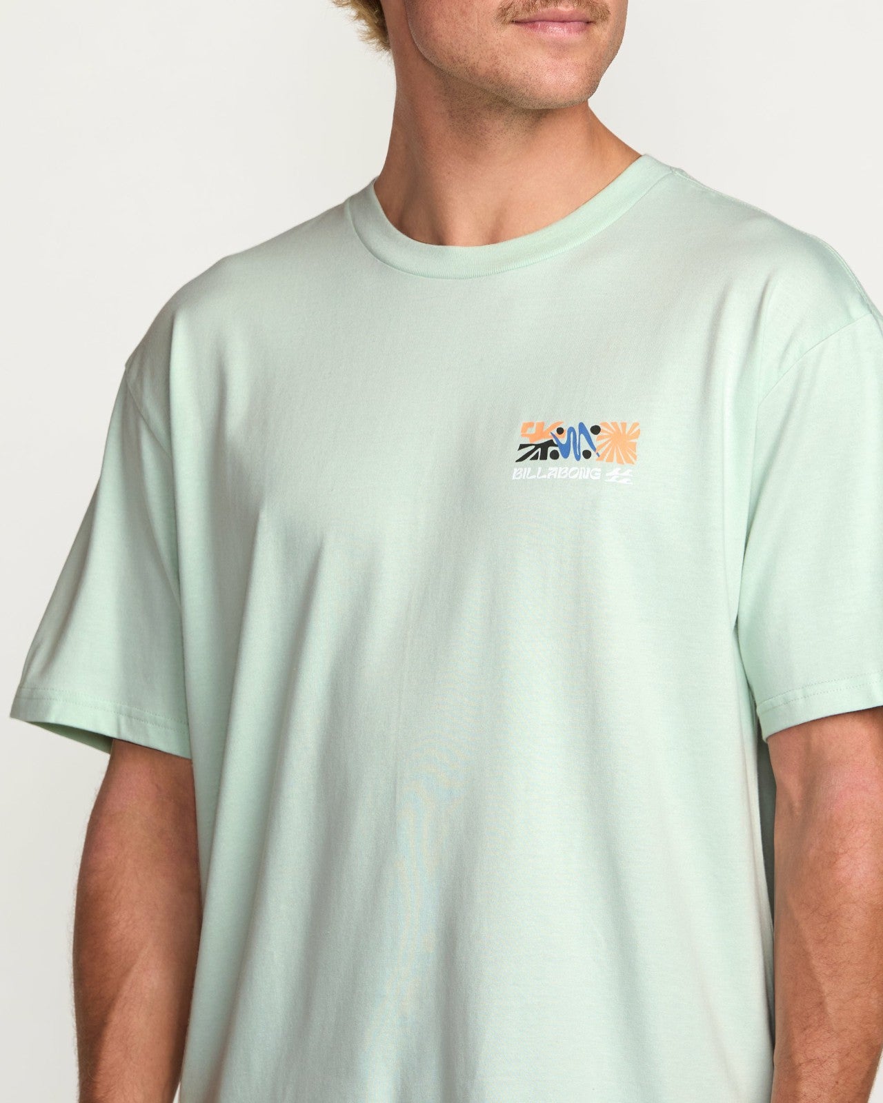 Segment Regular Tee | Ash Blue Billabong