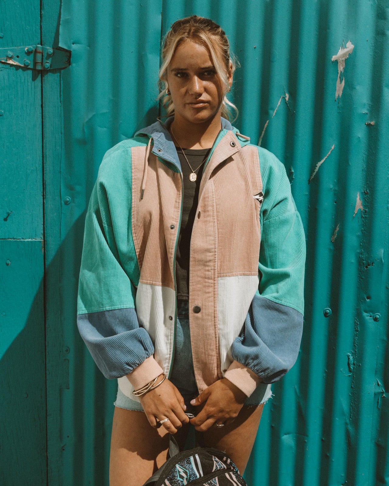 Set The Tone Jacket | Aqua Haze Billabong
