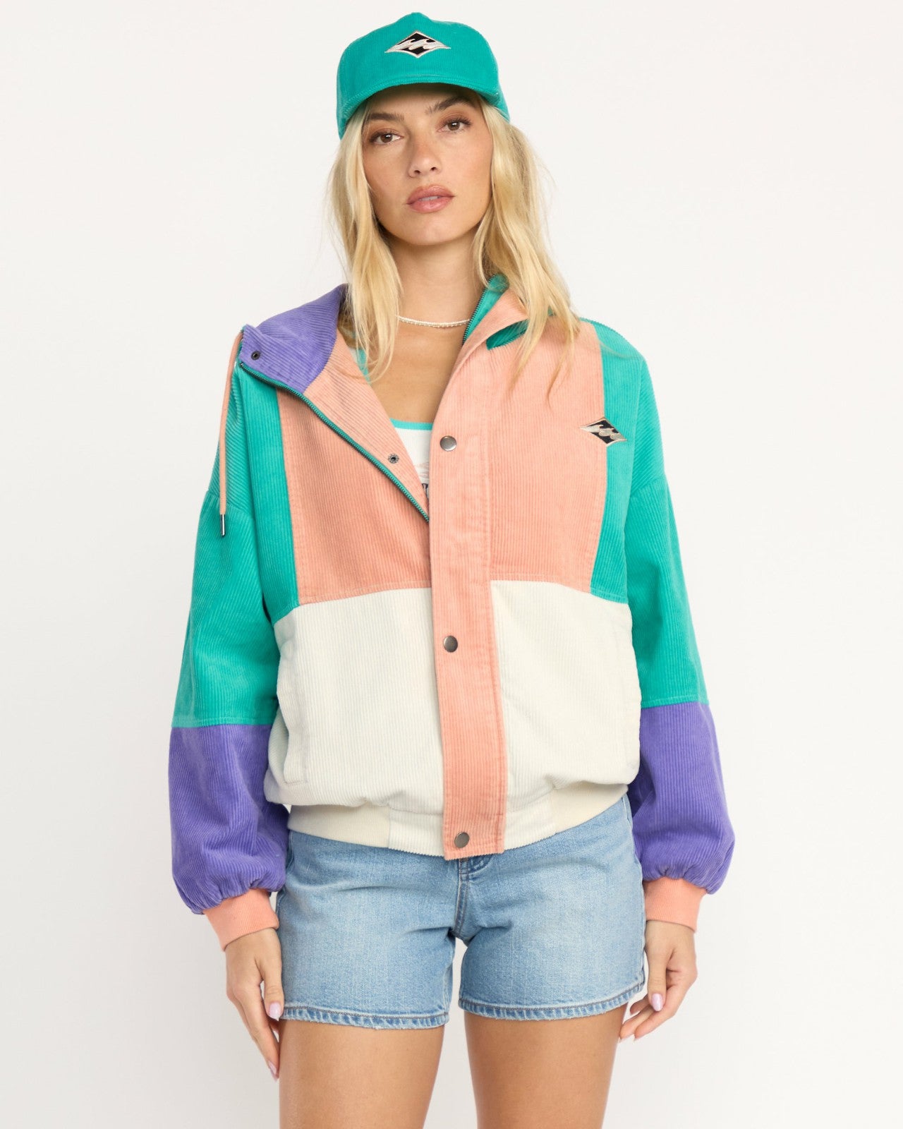 Set The Tone Jacket | Aqua Haze Billabong