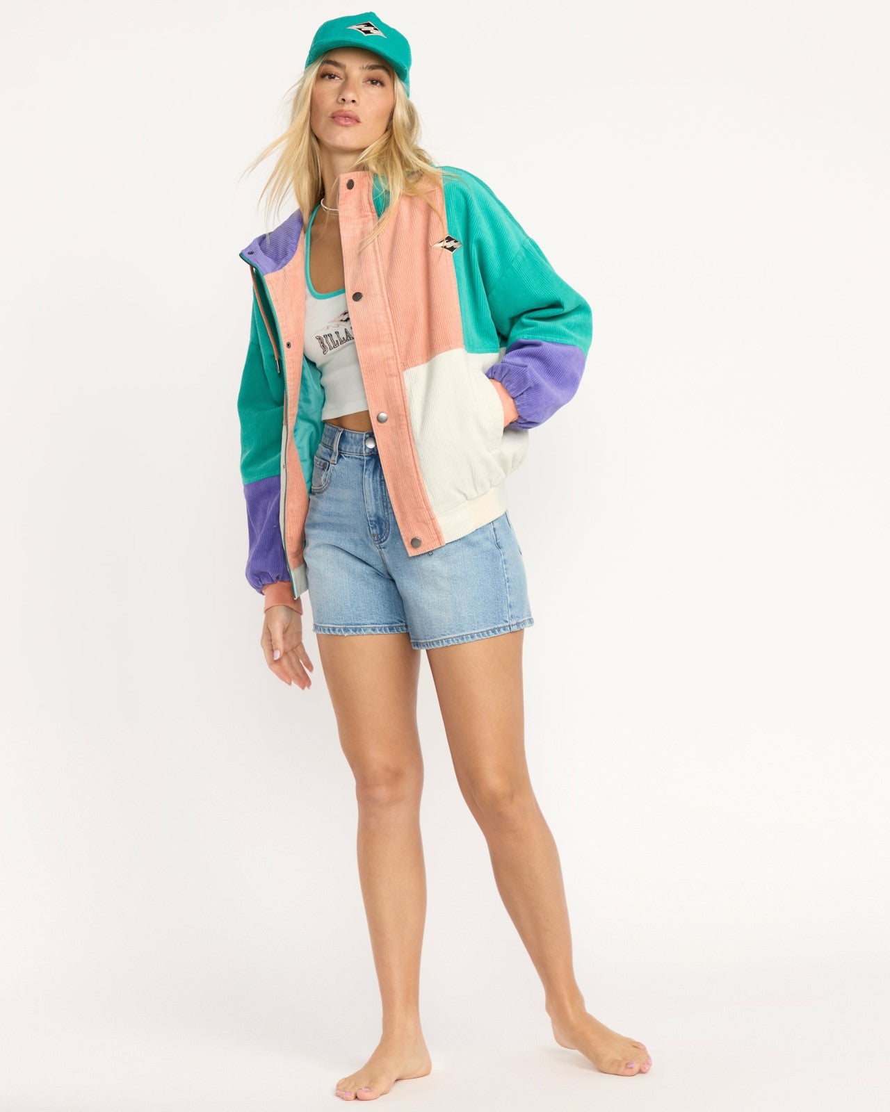Set The Tone Jacket | Aqua Haze Billabong