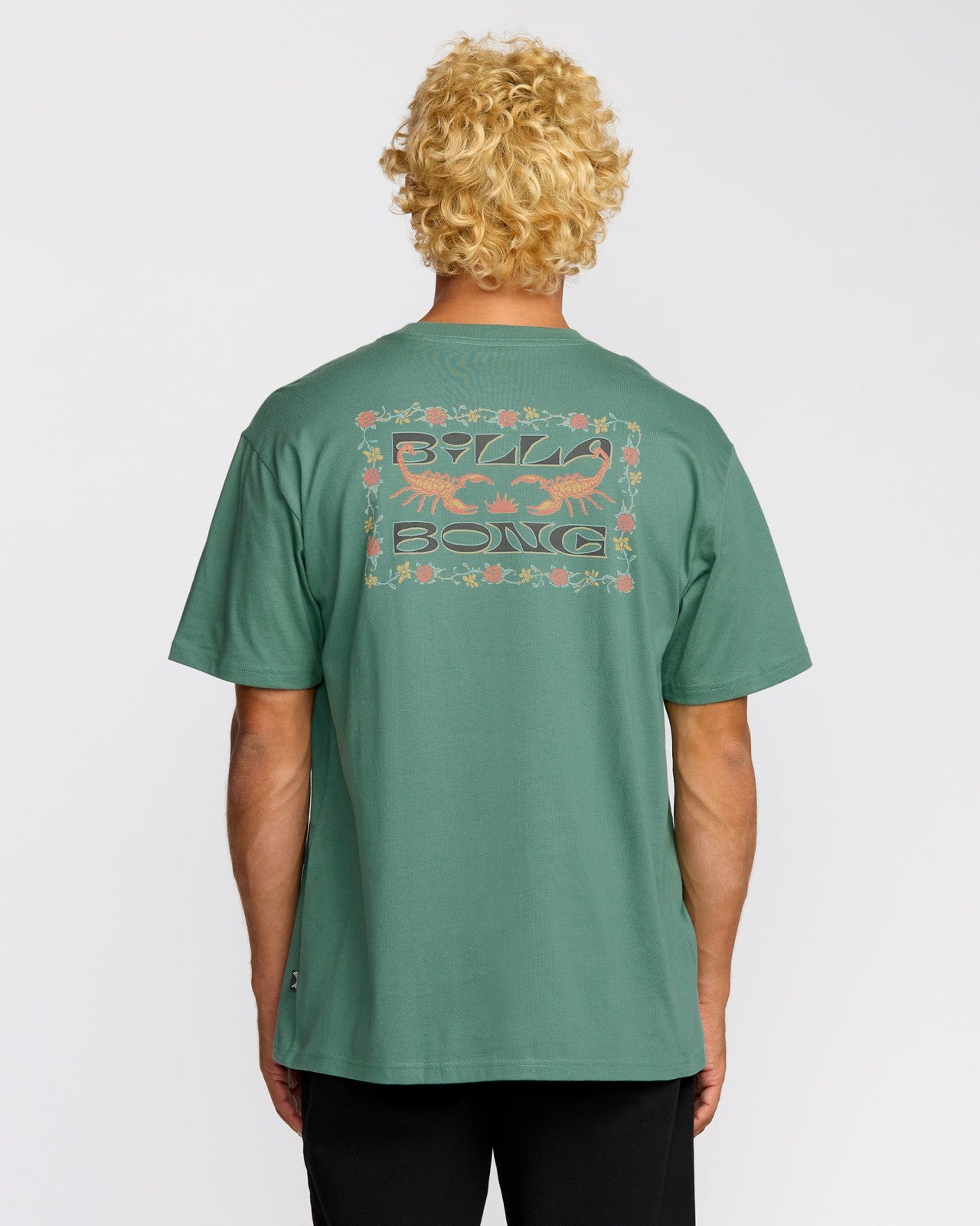 Sharp Regular Short Sleeve T-Shirt | Sage Green Billabong