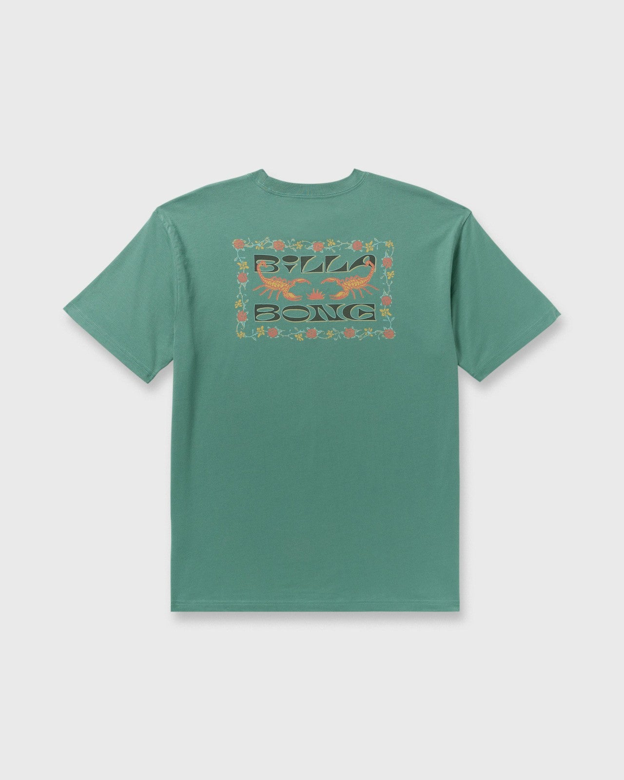 Sharp Regular Short Sleeve T-Shirt | Sage Green Billabong