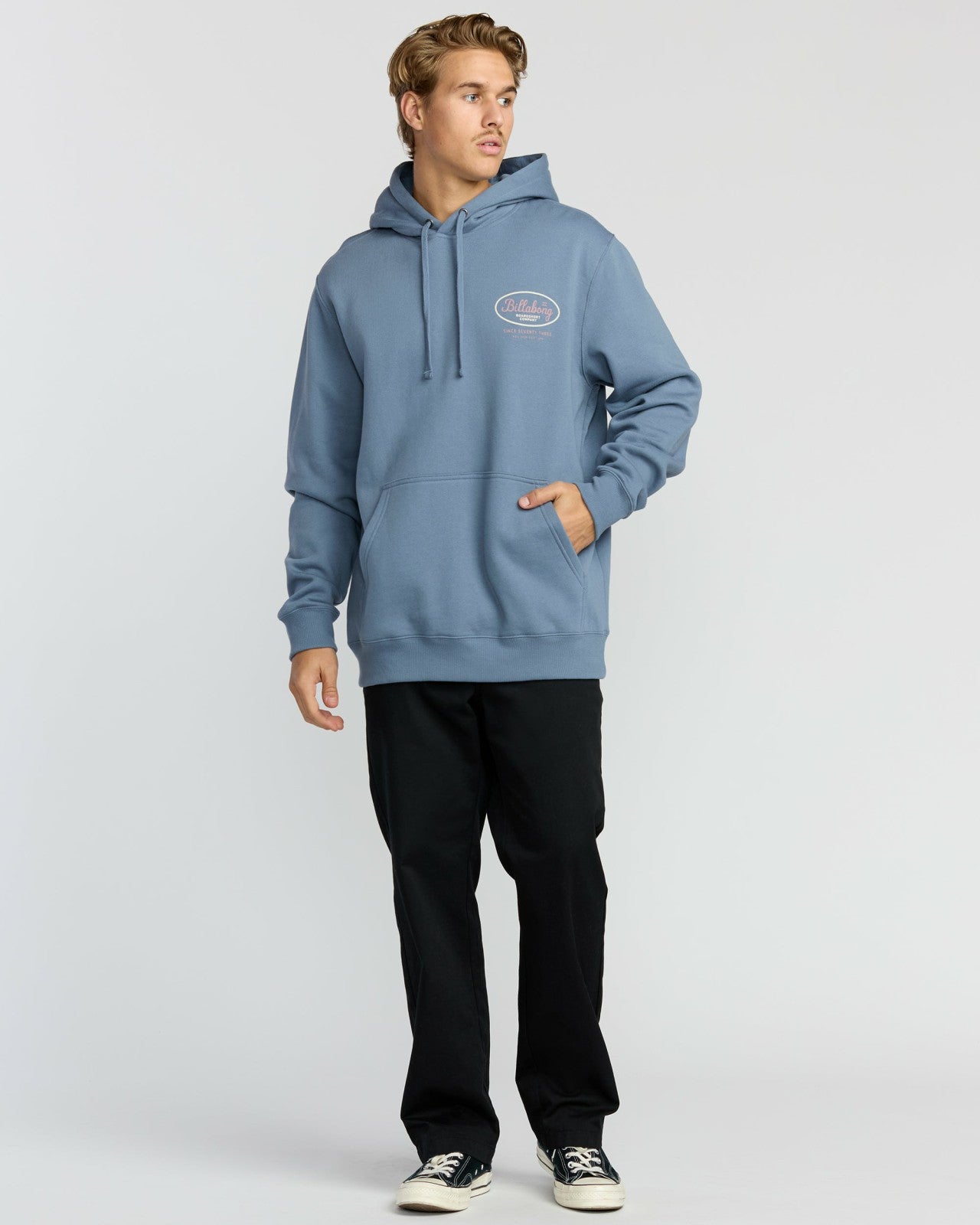 Short Sands Pullover Sweatshirt | Steel Blue Billabong