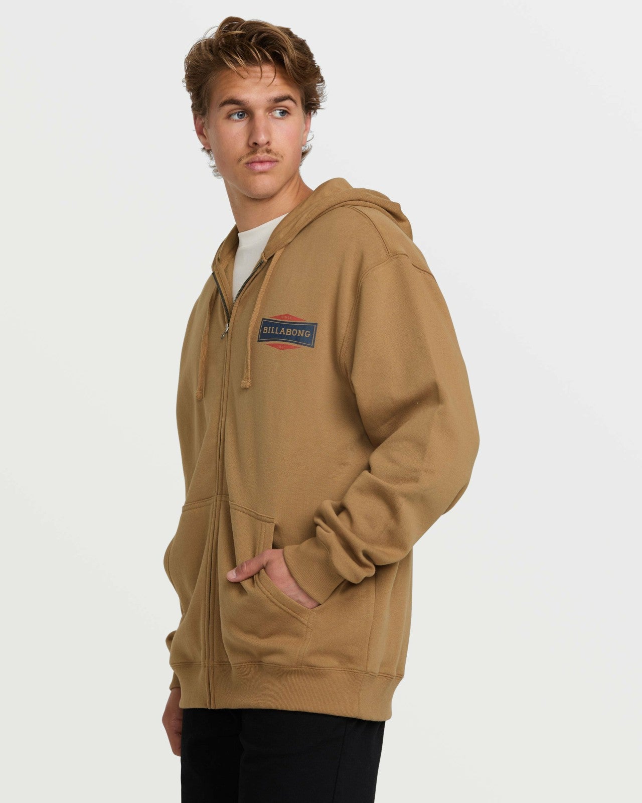 Short Sands Zip Sweatshirt | Vintage Brown Billabong