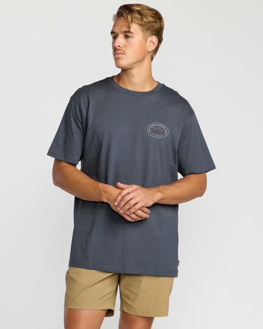 Sierras A/Div Short Sleeve T-Shirt | Midnight Blue Billabong