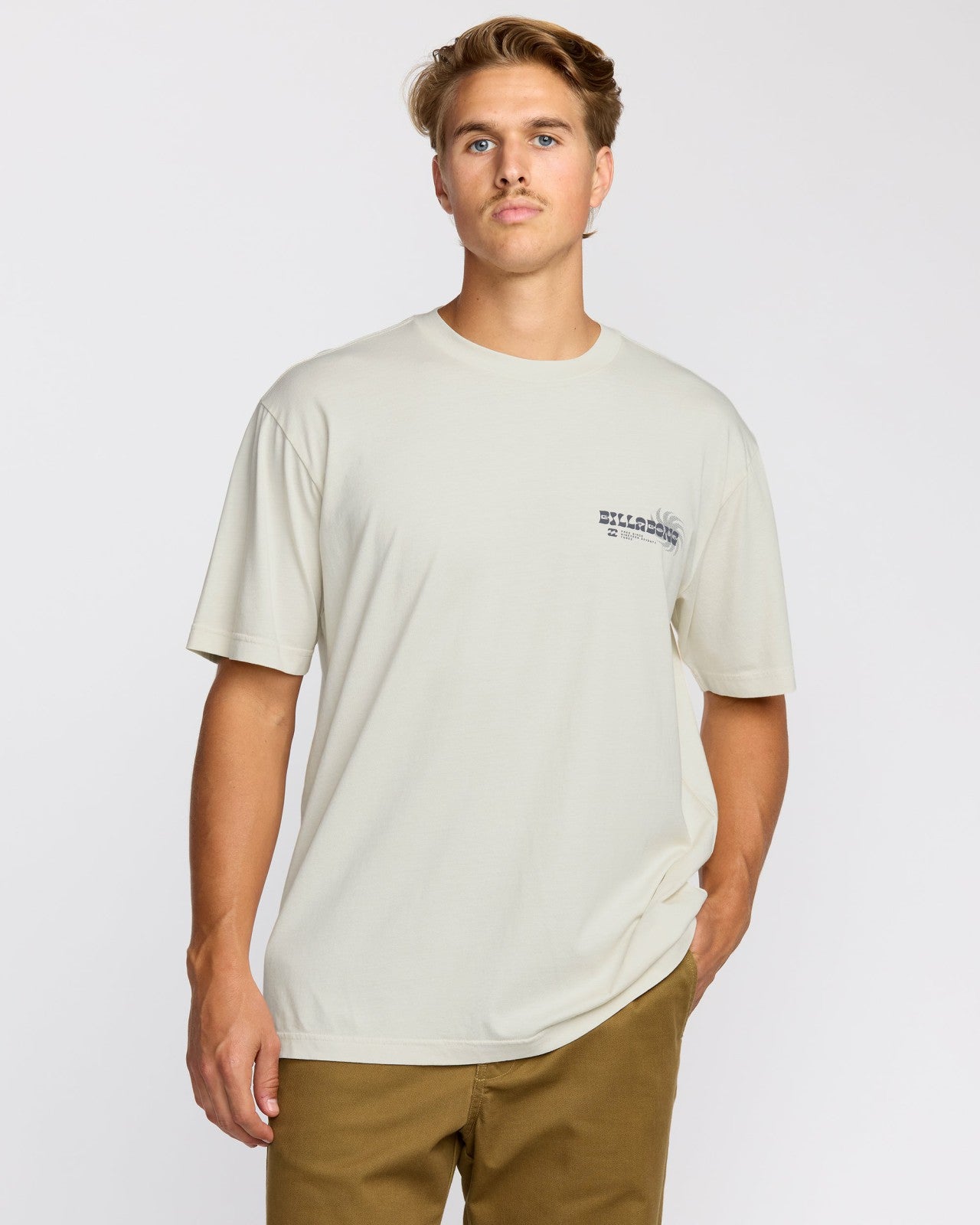 Single Fin Premium Wave Wash Short Sleeve T-Shirt | Off White Billabong