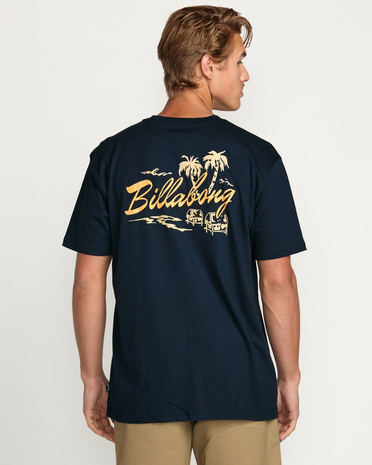 Skull Island Premium Tee | Navy Billabong