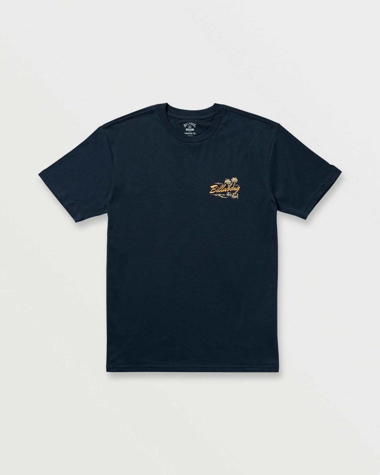 Skull Island Premium Tee | Navy Billabong