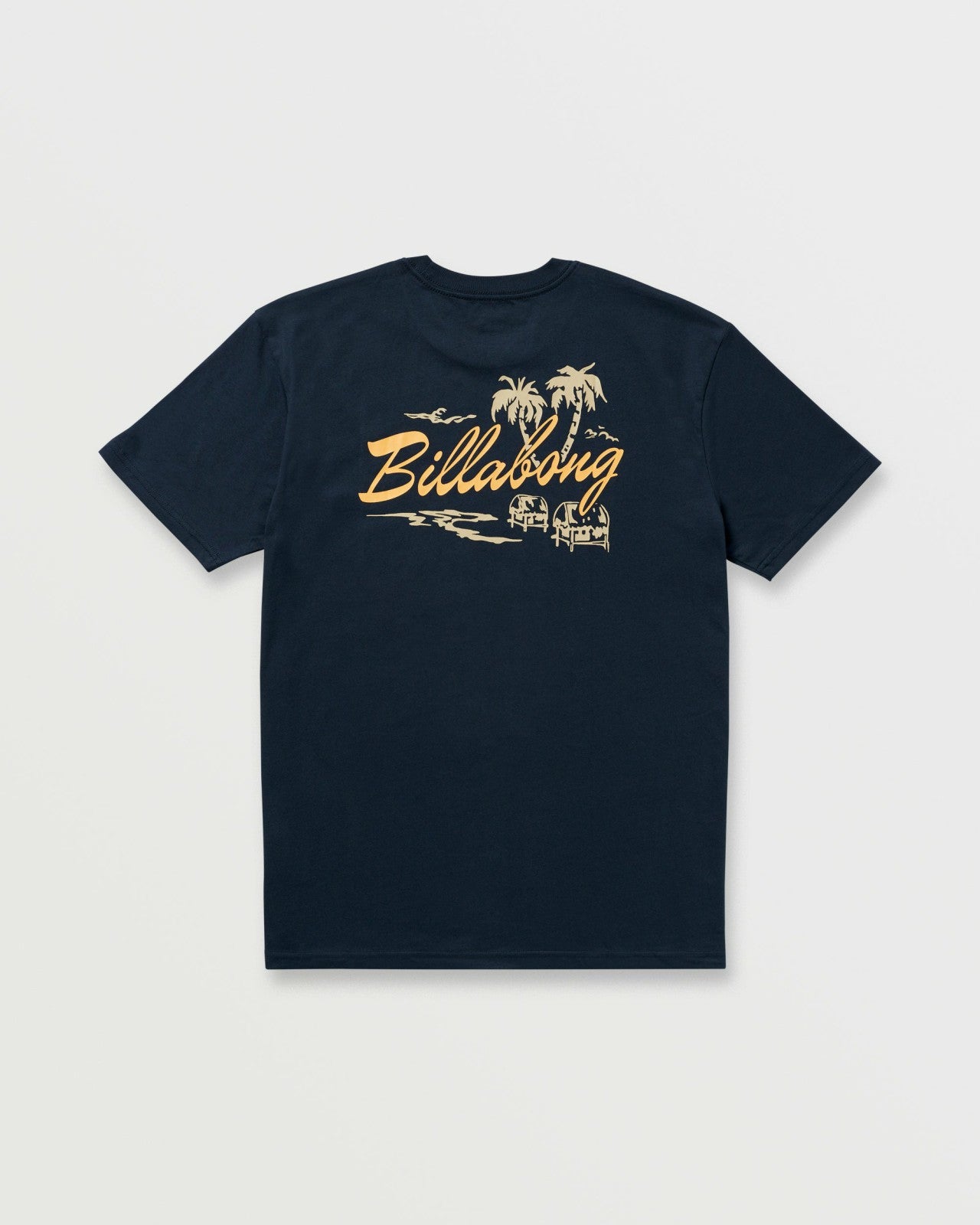 Skull Island Premium Tee | Navy Billabong