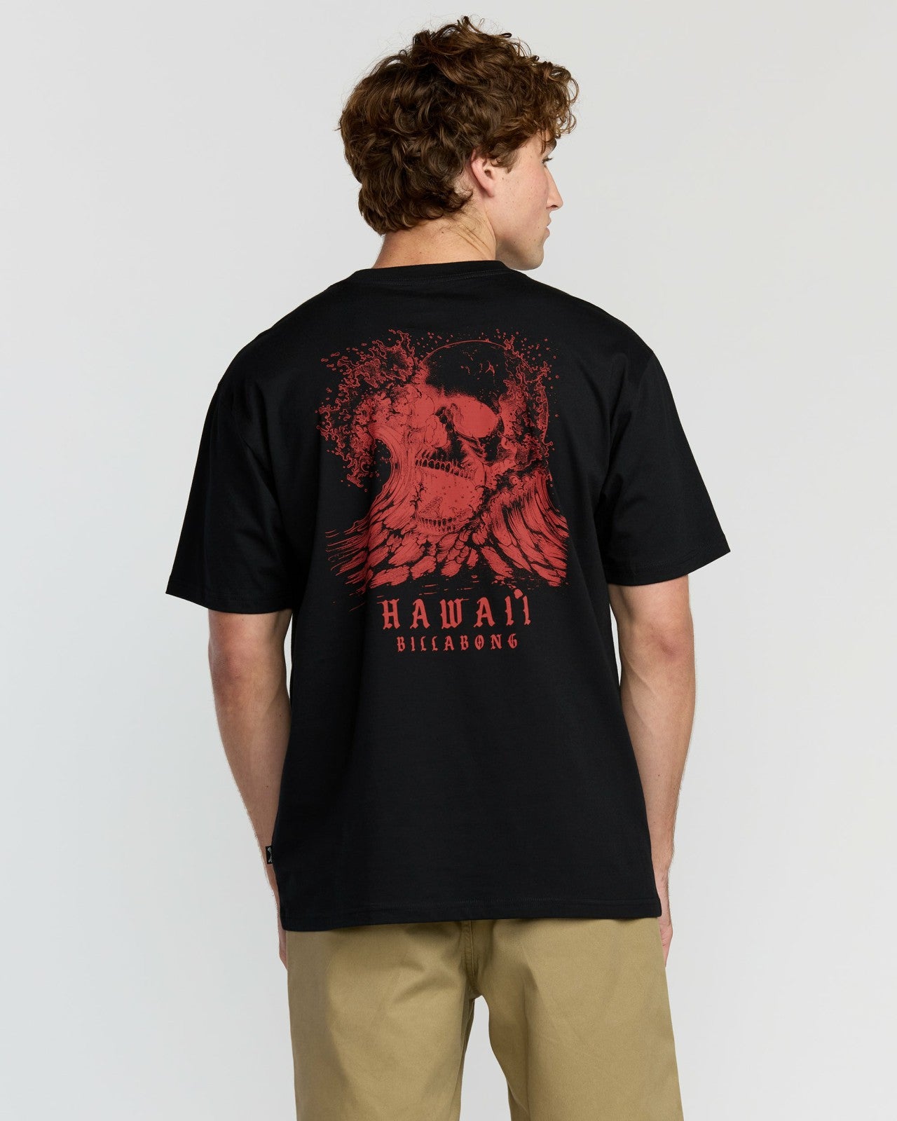Skull Wave Hi Regular Short Sleeve T-Shirt | Black Billabong