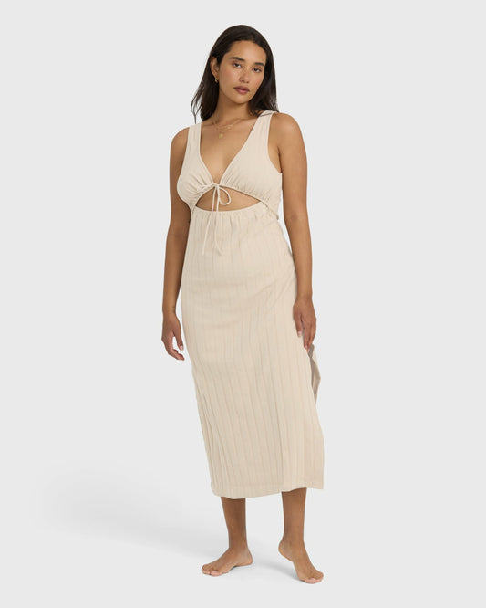 Slides Midi Knt Dress | Cobblestone Billabong