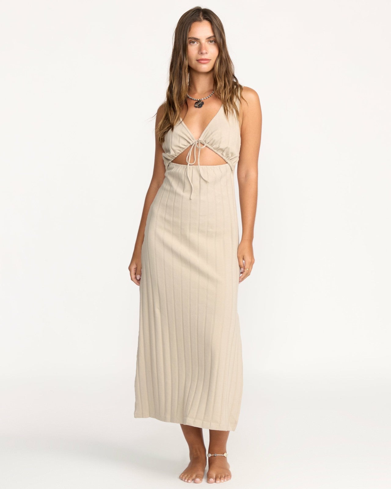 Slides Midi Knt Dress | Cobblestone Billabong